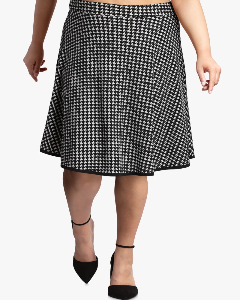 Front of plus size Sweeney Circle Skirt by Molly&Isadora | Dia&Co | dia_product_style_image_id:118123